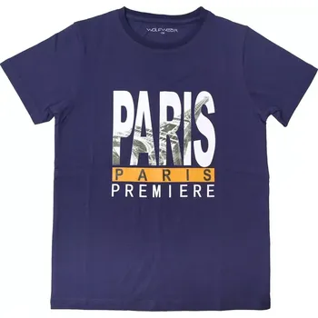 Chlapecké tričko Chlapecké tričko Wolf S2403B tmavě modré