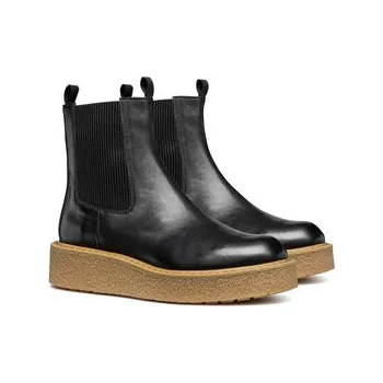 Pracovní obuv Kotníková obuv s elastickým prvkem Geox D Elidea D36VEC 043NH C9999 Černá 36