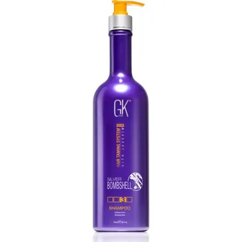 Šampon GK Hair Silver Bombshell šampon pro blond vlasy neutralizující mosazné podtóny 710 ml