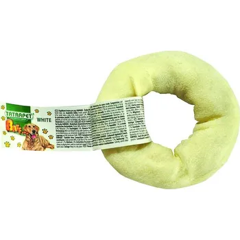Pamlsek pro psa Kruh žvýkací natural bílý 7,5-12,5cm/30 -45g Baff