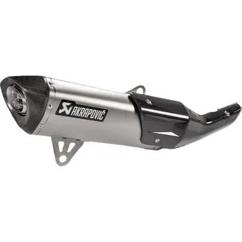 Motodíl Výfuk Akrapovič Slip-On Line (Titan) na BMW C 400 GT (19-20), C 400 X (18-20)