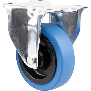 Pojezdové kolečko TENTE Kolečko pevné 3478 guma, průměr 100 mm, modrá