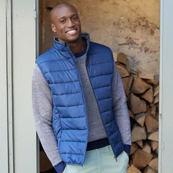 Blancheporte Prošívaná vesta nám. modrá 64/66 (3XL)