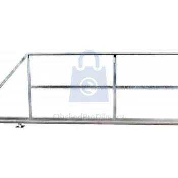 Pletivo Brána pro vlastní výplň samonosná 3500 x 1500 mm, levá, balení 1 ks