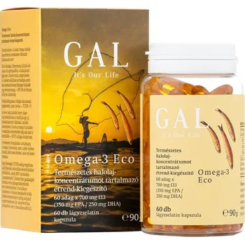 Fitness strava GAL Omega-3 Eco (60 Měkká kapsla)