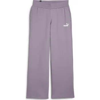 Dámské Kalhoty PUMA ESS+ STRAIGHT LEG SMALL LOGO PANTS FL 67609330 – Fialová M
