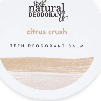The Natural Deodorant Co. Přírodní deodorant Teen Balm Citrus Crush 55 g