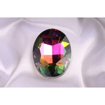 Dětské navlékací korálky Skleněný šaton 20x30mm - č.269