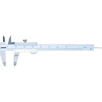Posuvné měřítko ACCUD 121-003-11 MINI analogové posuvné měřítko 70mm "R" spodní ramena ( 0.05mm ) 121-003-11