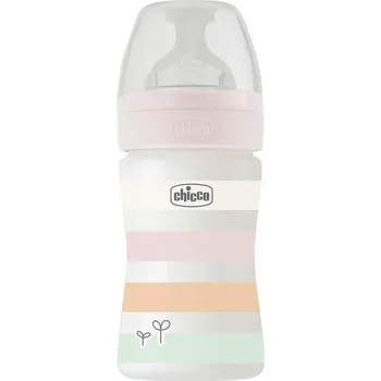 teploměr do vody pro miminko CHICCO Láhev kojenecká Well-being silikon 150 ml děvče