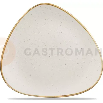 Talíř Talíř trojúhelníkový 311 mm | CHURCHILL, Stonecast Barley White