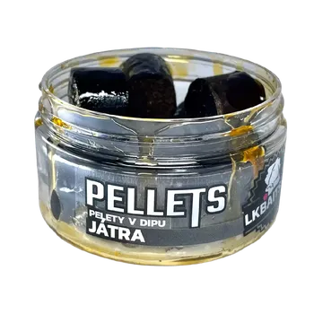 LK Baits Pelety v dipu Játra 17mm, 60g