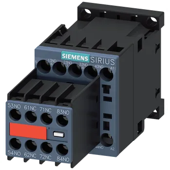 modulární přístroj a rozvaděč pomocný stykač, 6 NO + 2 NC, AC 230V, 50/60Hz, S00, šroubová svorka