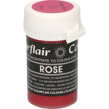 Potravinářské barvivo Gelová barva Sugarflair Rose