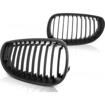 Tuning PŘEDNÍ MASKA, LEDVINKY BMW E60, E61, 2003-2010, ČERNÉ (GRBM21)