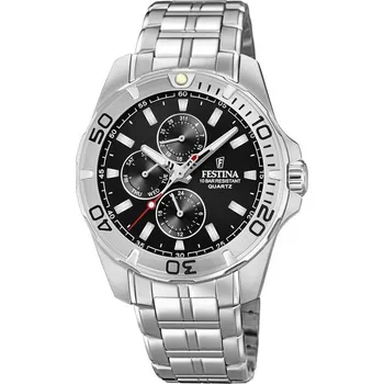 Hodinky Festina Multifunction 20445/3 + prodloužená záruka 5 let + 5 let na výměnu baterie zdarma + možnost výměny do 190 dní + zkrácení řemínku zdarma + doprava zdarma