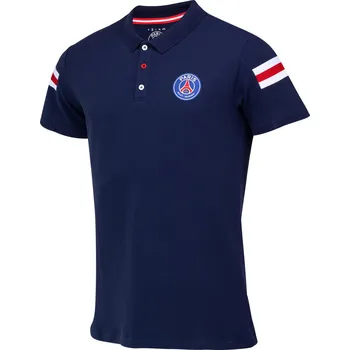 PSG Paris Saint-Germain Polo tričko pánské 2XL MODRÁ