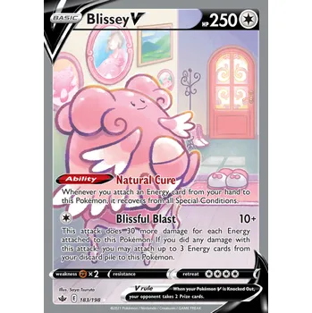 Sběratelská karetní hra Pokémon Blissey V 183/198 - Chilling Reign