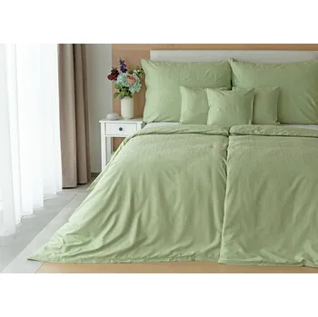 Povlečení Matějovský Povlečení SOFIE Light green velikost: 140/200+70/90cm