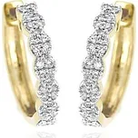 Zlatnictví U Kostela Diamantové kroužky ze žlutého zlata 4401ž 901916443