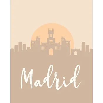 Plakát Plakát, Obraz - Skyline Earth Tone 6, Emiliano Deificus