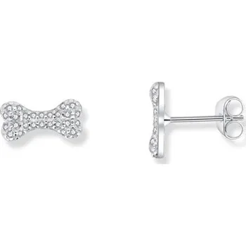 Náušnice Stříbrné náušnice SEINERZEIT Kost SZA-2990-262