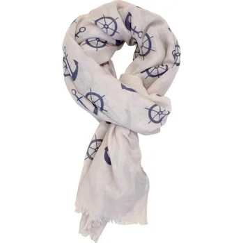 Čepice Antonio Šála s kotvou potisk 70x180 cm