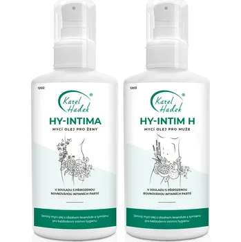 Vonný olej Aroma KH Karel Hadek SADA MYCÍCH OLEJŮ HY-INTIM SET Objem: 100 ml