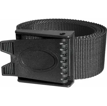 Sport Zátěžový opasek Agama s plastovou přezkou 1,5 m - černá