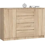 Komoda K140 2D4SZ sonoma