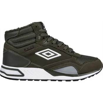 Pánské tenisky Pánská volnočasová obuv Umbro REDHILL HIGH W PROOF 10 Tmavě zelená