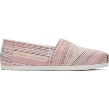 Dámské tenisky Dámské espadrilky TOMS ALPARGATA 36.5 Růžová, Mix, Světle modrá