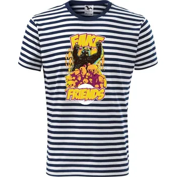 Pánská móda Fake Friends - Triko na vodu - XS ( Prouhovaná )