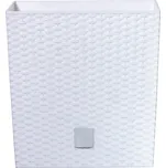 Prosperplast Květináč RATO LOW + vklad 32,5 cm bílá 32x32x32,5 cm, 32 l 32 l
