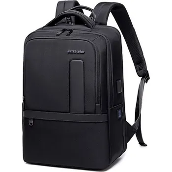 Městský batoh Arctic Hunter cestovní Business batoh s USB Fabricien Černý 23L ARCTIC HUNTER B00490