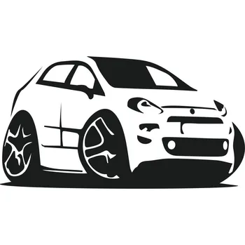 samolepka Samolepka Fiat 500