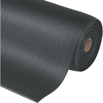 Rohožka FMT Černá protiúnavová průmyslová rohož Airug, Plus - 150 x 91 x 0,94 cm