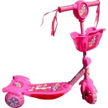 ACRA Koloběžka dětská, 3 kolečka Barva: růžová