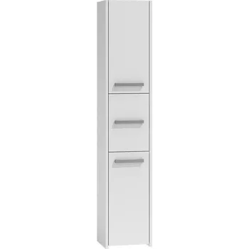 regál Koupelnová skříňka s regálem 33 bílá