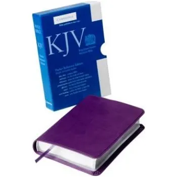 Populárně naučná literatura pro dospělé KJV Pocket Reference Bible, Purple Imitation Leather, Red-letter Text, KJ242:XR Purple Imitation Leather – Baker Publishing Group (EN)