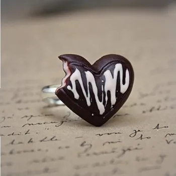 Prsten CircusMind Prsten fimo - pralinka srdce S2362