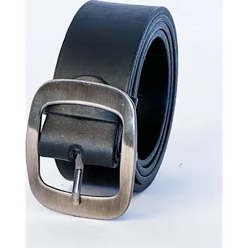 Opasek Dámský kožený pásek DM-3,5-21-37 černá, VELIKOST 100