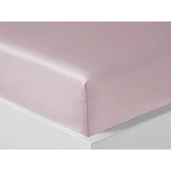 Prostěradlo Luxusní saténové prostěradlo 180x200 TENCEL Starorůžové