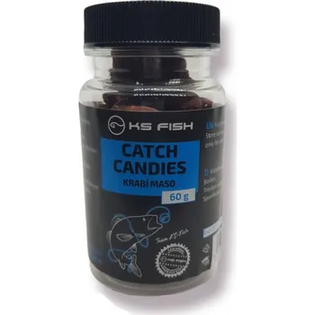Umělá nástraha KS Fish Catch Candies 60 g krabí maso