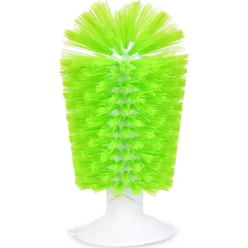 Sklenice PRAKTIK | kartáč do dřezu s přísavkou | na sklenice & hrnky | výška 16 cm Dedra