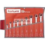 Extol Klíče ráčnové očkoploché, sada 9ks, 4720104