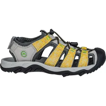 Dívčí sandály Dětské sandály Crossroad MICKY 32 Žlutá, Šedá