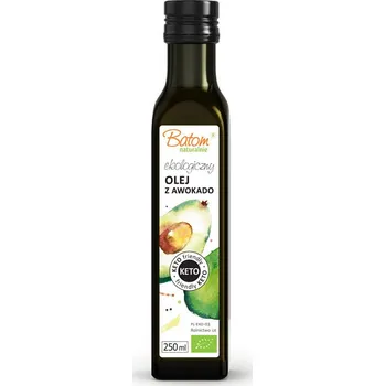 Rostlinný olej Keto avokádový olej lisovaný za studena bio 250 ml - Batom