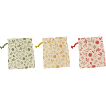 Sáček na potraviny Opakovaně použitelný sáček na uskladnění potravin NBA179, sada 3 ks, bavlna, Pebbly - doprava zdarma od 2999 Kč