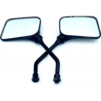 Zrcátko pro motocykl Zrcátka hranatá M10x1,25 2P SADA